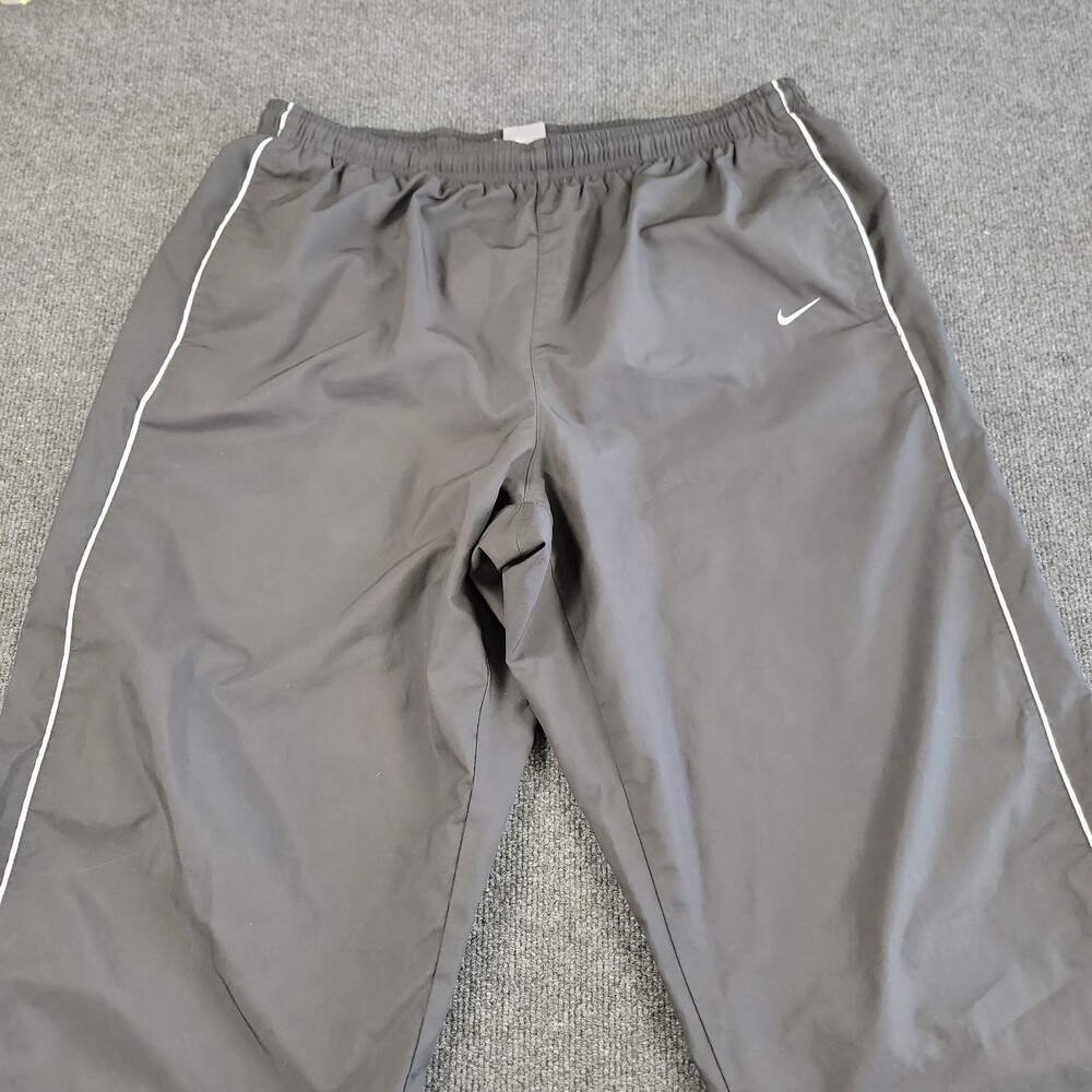 Nike Men's Athletic Dept. Black Elastic Waist Pull-On Straight Leg Pants 2XL